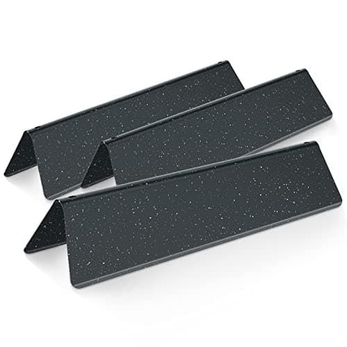 7635 Barre, per Barbecue a Gas Weber Serie Spirit 200 (con manopole Anteriori),7635 Barre Piastra Smaltate in Porcellana 38,9x8,9x6,8 cm Piastra Ricambio per Spirit E210 S210 E220 S220. (7635)