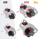 Julius-K9, 16IDC-P-MM, IDC Powerharness, dog harness, Size: XS/Mini-Mini, Black - 6