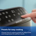 Philips 4000 Series Stacked Dual Basket Airfryer 10L – RapidAir Technology, Sync Finish, 2 Meals at Once, 45% Less Countertop Space, PFAS-Free Ceramic Coating, Easy View Windows (NA460/09) - 9