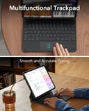 ESR [Upgraded] iPad Pro 13 Inch Case with Keyboard (M5/M4, 2025/2024), iPad Pro 13 Keyboard Case with Magnetic Stand, Portrait/Raised Modes for iPad Pro 13, Removable, Rebound 360 Series, Black - 6