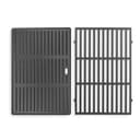 Vnierxful 7638 - Griglia e padelle in ghisa per Weber Spirit I & II serie 300, Spirit E310, E320, S310 (con pomelli anteriori), 44,5 cm, ricambio per Weber serie 300 - 9