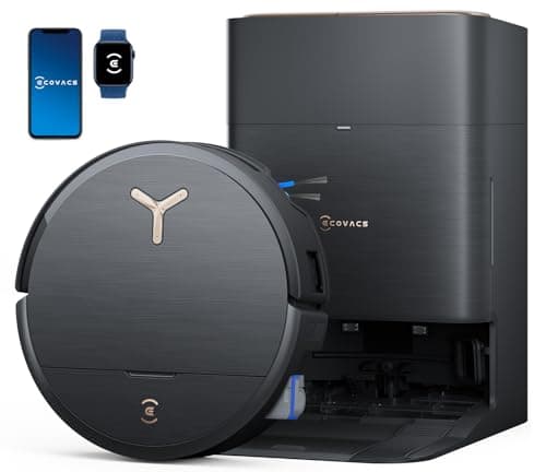 ECOVACS DEEBOT X9 Pro Omni Robot Vacuum Cleaner and Mop, Blast™ 16,600 Pa Suction, OZMO Roller Instant Auto-Wash Mop, ZeroTangle™ 3.0, Triple Lift System, AI Smart Navigation