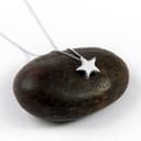 HENRYKA 925 Sterling Silver Minimal Star Necklace - 18'' Chain | Boho Layered Pendant Choker | Gifts for Her - 4