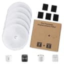 Confezione da 5 filtri di ricambio per fontanella per gatti + 5 filtri in spugna, compatibili con la fontanella per gatti wireless Petkit Eversweet Solo SE/Solo 2/3 Pro/3/2s - 1