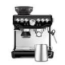 Sage - The Barista Express - Bean to Cup Coffee Machine with Grinder and Manual Milk Frother - 16 Grind Settings, 15 Bar Pump, PID Temp Control, Black Sesame - 1