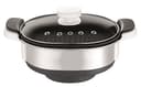 Moulinex XF384B10 - Accesorio para cocinar al vapor Cuisine Companion, capacidad de 3.7 L, suficiente para 6 personas, aporta 2 niveles de cocción adicionales a tu Cuisine Companion, asas aislantes - 1
