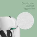 Maxi-Cosi Rivestimento Seggiolino Auto in cotone organico per Emerald 360 S, Copri seggiolino per bambini, Morbido, Materiale traspirante che assorbe l'umidità, Lavabile in lavatrice, Natural White - 3