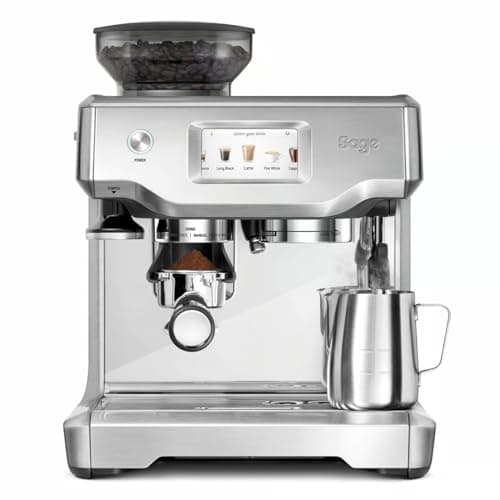 Sage - The Barista Touch - Macchina per Caffè in Grani con Montalatte Automatico - Acciaio Inox Spazzolato