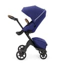 Stokke Xplory X, Royal Blue – Eleganter Kinderwagen – Anpassbarer Komfort für Baby & Eltern – Polsterung, Sicherheitsgurt & reflektierender Reißverschluss für mehr Sicherheit – Im Nu faltbar - 1