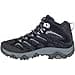 Merrell Women's Moab 3 Mid GTX Waterproof Walking Boot, Black/Grey, UK 5.5 - 4