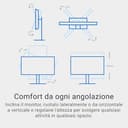 Dell 27 Plus USB-C Monitor - S2725QC, 4K UHD (3840x2160), 120Hz, IPS, 4ms, AMD FreeSync Premium, 99% sRGB, Regolabile in Altezza, Altoparlanti integrati, 2 USB-C, 2 HDMI, 3 Anni di Garanzia - 11