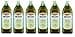 6 x Monini Delicato Olio Extra Vergine di Oliva Virgin Olive Oil 1 Litre - 1