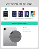 ESR iPad Pro 13 Inch (M5/M4, 2025/2024) Case with Keyboard, Keyboard Case with Easy-Set Magnetic Stand, Portrait/Raised Modes for iPad Pro 13 Keyboard, Removable Case, Rebound 360 Series, Black - 2