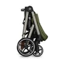 CYBEX Gold Kinderwagen Balios S Lux, Ergonomische Liegeposition, Einhand-Gurtsystem, Ab Geburt bis 22 kg (ca. 4 Jahre), Moss Green - 4
