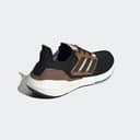 adidas Ultraboost 22 Made with Nature Running Shoes Men's, Core Black/Core Black/Wonder Taupe, 8 - 7