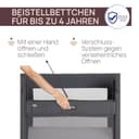 Chicco Next2Me Forever, 3-in-1-Babybett für Neugeborene, Bistellbett, das zu einem Montessori-Bett wird, bis 4 Jahre (22 kg), verstellbare Höhe, gute Luftzirkulation, 4 Räder, inklusive Matratze - 4