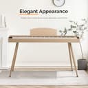 Glarry Digital Piano 88 Weighted Keys, Electronic Keyboard for Beginner, Keyboard Piano with Headphones, Stand, MIDI Connection, 3-Pedal Unit, 128 Rhythms (Natural) - 6