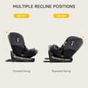 Jovikids Ranger TT 360° Rotating Car Seat i-Size, 40-150cm All-in-One with ISOFIX & Top Tether, ECE R129 Approved, Extended Rear-Facing, Adjustable Headrest, Side Protection for Newborn-12 Years - 4