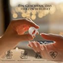 Vinani Damenring, 925 Sterling Silber – gewölbtes breites Massivband mit schlichter gebürsteter Oberfläche, elegantes minimalistisches Design, handgefertigter zeitloser, Größe 58 Modell 2RMX58 - 5