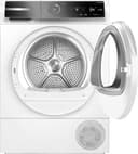 Bosch WQB246D41 Serie 8, Wärmepumpentrockner 9kg, Silent Dry - Extrem leise, Schneller getrocknete Wäsche, Auto Dry, Selbstreinigender Kondensator, Trommelinnenbeleuchtung, Home Connect, Weiß - 16