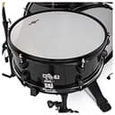 Gear4music BDK-1 Kit de Batería Compacta Completa para Principiantes - Batería Acústica de 5 Piezas, Platillos, Pedal de Bombo, Sillín y Baquetas - Negro - 9