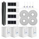 Neutop Replacement Parts Compatible with Ecovacs Deebot X2 Omni/Pro, DEX86, Robot Vacuum Accessories 1 Roller Brush 4 Filter 4 Side Brush 4 Mop Pad 4 Dust Bag - 1