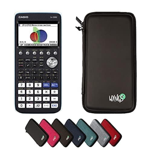 Casio fx-CG50 con Custodia Protettiva WYNGS inclusa Nero - Calcolatrice Grafica - Pacchetto Base