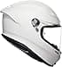AGV K6 S Helmet (White, L (59/60)) - 6