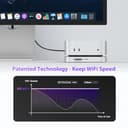 Stouchi Mac Mini Dock para Mac Mini M4/M4 Pro 2024, concentrador M4 con 3 puertos USB 3.0 (5 Gbps), 1 USB 2.0, lectores micro/SD (104 Mbps), lectores de tarjetas TF (104 Mbps), sin SSD, color plateado - 4