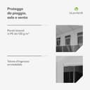 blumfeldt Gazebo - 6x3m, Gazebo Esterno Resistente, Tetto in PE, Pareti Laterali con Finestra, Telaio in Acciaio, Facile da Montare, Protezione da Insetti, Ideale per Feste e BBQ - 6