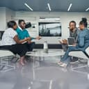 Ricoh 360 Meeting Hub - 3-in-1, 360°, Plug-and-Play Conference Camera/microfono/altoparlante, 1920x1080, 3.6m/6m gamma di pickup video/audio, 8Wx3 altoparlanti - 13