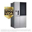 LG GSXE90MBAD - Frigorífico Side by Side, Serie 900, Instaview Door-In-Door, Clasificación D, 628 L, Acero texturizado antihuellas, - 2