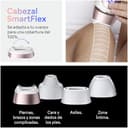 Braun Depiladora Luz Pulsada Smart IPL Skin i·expert, Depiladora Laser con 4 Cabezales, Neceser Y Maquinilla Venus, Reducción Permanente del Vello, Depilación Láser en Casa, PL7431, Blanco/Bronce - 7