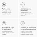 Dyson V11™ Advanced aspirapolvere senza filo, 200 Airwatt, autonomia 60 minuti, tecnologia anti-groviglio, aspirapolvere per pavimenti e portatile (Nichel/Viola) - 6