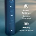 Philips Sonicare DiamondClean 9000 Series Power Electric Toothbrush Special Edition - Sonic Brush, Dark Blue, 1 X C3 Premium Plaque Control Brush Head (Model HX9911/88) - 7