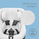 Maxi-Cosi Rivestimento Seggiolino, Fodera estiva in cotone biologico per Pearl 360 e Mica (Eco), Copriseggiolino auto, 100% cotone naturale traspirante, lavabile in lavatrice, bianco naturale - 5