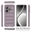 ESTH® Custodia Silicone Liquido per Realme GT 6T 5G/Realme GT Neo6/GT Neo6 SE con Protezione Anti-Germi e Fodera in Microfibra, Cover in Silicone a Antiurto 360°, Viola chiaro - 3