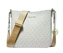 Michael Kors Bolso cruzado pequeño de cuero (crema clara), Crema claro , Small - 1