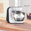 Bosch MUM5 Impastatrice Planetaria Robot Da Cucina Multifunzione, 900 W, 7 Velocità, Grigio - 2