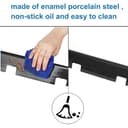 7635 Flavorizer Bars for Weber Spirit 2 Grill Parts Replacement for Weber Spirit I E210 S210 E215 E220 S220 Grill with Front Control Knobs, 15.3" Porcelain-enameled Heat Plate for GS4 Grill Parts - 4