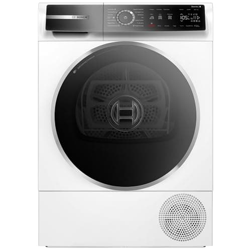 Bosch Secadora con Bomba de Calor, 9 kg, Serie 8, Home Connect, Reverse Drum, AutoDry, Blanco, WQB246C0ES