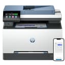 HP Color LaserJet Pro 3302sdw 499Q6F, Impresora Laser A4 Multifunción a Doble Cara automática, Escaner, Copiadora (25ppm, Wi-Fi Direct, Procesador 1,2 GHz, Memoria 512MB, Smart App) Blanca y Azul - 1