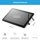 Wacom Cintiq 16 (2025 edition) drawing tablet – Compact 2.5K creative pen display with Pro Pen 3, anti-glare etched glass, foldable stand and USB-C - 4