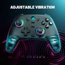 ECHTPower PC Wireless Controller, 1000Hz Gaming-Controller mit RGB/Hall-Joystick/Turbo/Vibration/800mAh Wiederaufladbare Batterie, Wireless-Controller für PC/Switch 2/Switch/Steam Deck/Android/iOS/TV - 5