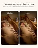 BOIFUN Baby Monitor Video Con Telecamera, Senza Wi-Fi, 4" IPS Schermo Con Zoom 5X, Facile Da Usare e Configurare, Rilevamento del Suono, ModalitÃ VOX - 3