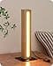 EDISHINE LED Wooden Table Lamp, Bedside Lamp, Touch Dimmable, Memory Function, 3 Colour Temperatures, Built-in LED Bedside Lamp, Suitable for Living Room, Office, Bedroom, Gift - 1