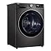 LG RT80V9B, Class A+++, Tumble Dryer 8 kg, Heat Pump Dryer with Short Programme, Dry Sensor, Stainless Steel Drum Material, 60 x 69 x 85 cm, Black - 2