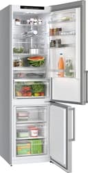Bosch Kühl-Gefrier-Kobination 203 x 60 cm, Serie 6, KGN39AIAU, 260 L Kühlen & 103 L Gefrieren, Total No Frost, VitaFresh XXL - länger Frisch, Leise, Flex Interior, Gebürsteter Stahl, AntiFingerprint - 7