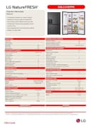 LG GSLC41EPPE Frigorifero Side by Side Total No Frost con Dispenser Ghiaccio e Acqua, Tanica Interna da 4L, Capacità 641L, Classe E, Doppia Porta, Raffreddamento Linear Cooling, Essence Matte Black - 26