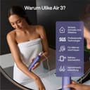 Ulike Air 3 Deluxe IPL Geräte Haarentfernung für Gesicht und Körper zu Hause, Alternative zur Laserhaarentfernung, Saphir-Eiskühl für dauerhafte haarentfernung, mit UV-Sterilisator & Aloe Gel, Lila - 7